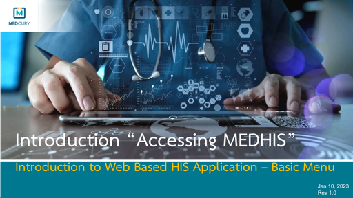 Accessing MEDHIS (Slide)
